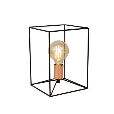 Geometric Wire Frame Table Lamp