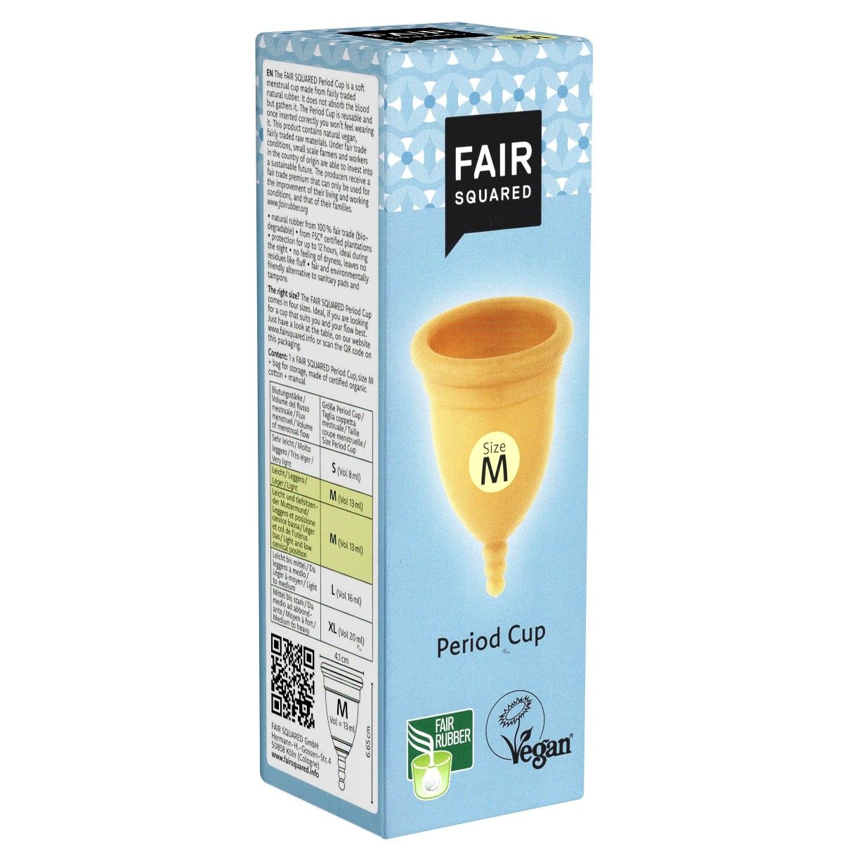 Fair Squared *Period Cup* Size M 1 pz Accessori