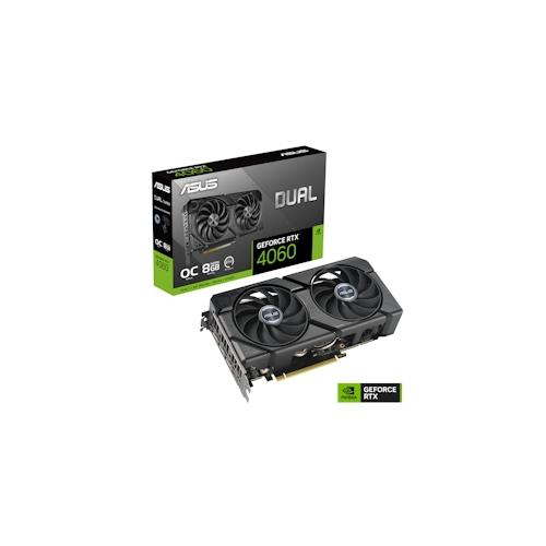 ASUS Dual GeForce RTX 4060 EVO OC Edition 8GB GDDR6 Gaming Grafikkarte