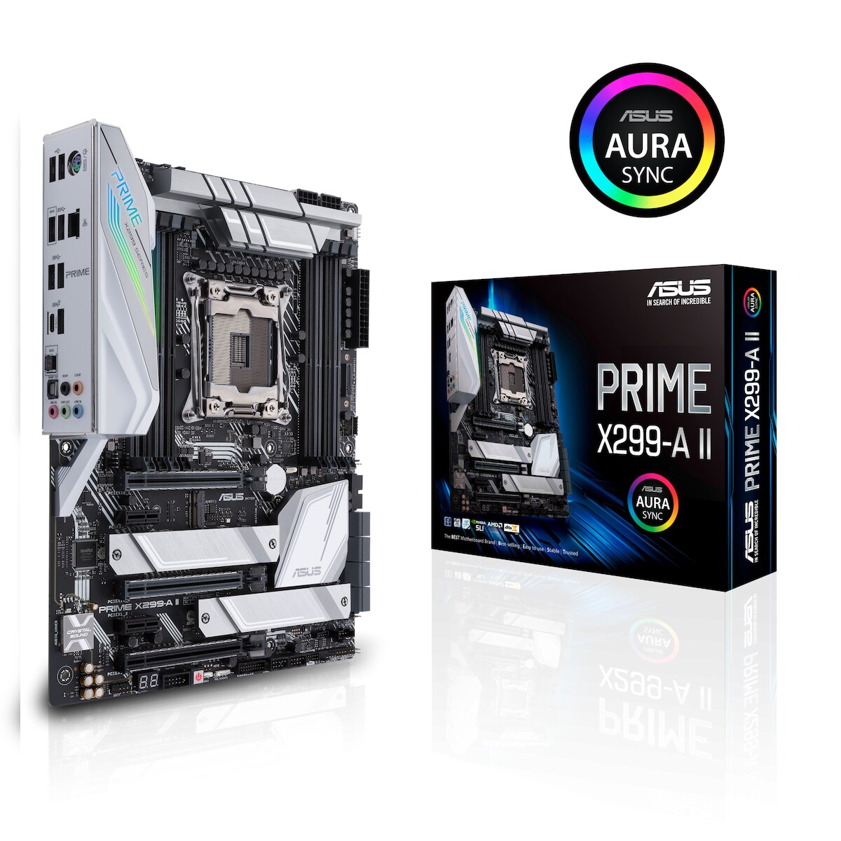 ASUS Prime X299-A II Gaming Mainboard Sockel Intel LGA2066 Image