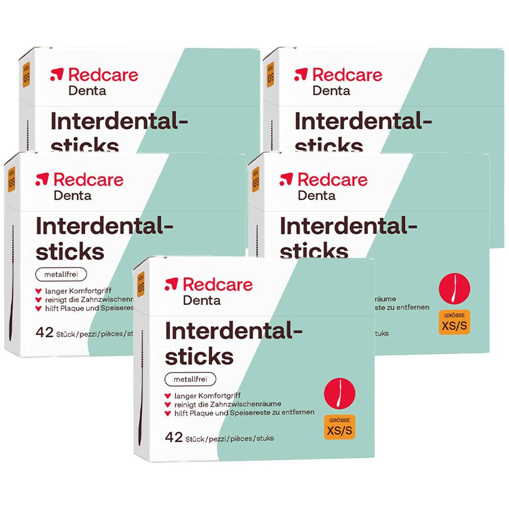 Redcare Spazzolini interdentali (senza metallo) 5x42 pz Spazzolino da