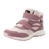 Wanderschuh JACK WOLFSKIN "WOODLAND TEXAPORE MID VC K", Gr. 38, lila (ash mauve), Textil, Synthetik, sportlich, Schuhe, wasserdicht mit Klettverschluss