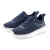 Sneaker JOHN DEVIN "Schnürschuh", Herren, Gr. 42, blau (marine), Obermaterial: 80% Textilmaterial, 20% Lederimitat. Futter: 100% Textilmaterial. Decksohle: 100% Textilmaterial. Laufsohle: 100% Synthetik, unifarben, casual, Schuhe Slip-on-Sneaker,...