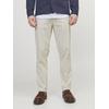 Chinos JACK & JONES "JPSTACE JJHARLOW CHINO NOOS", Herren, Gr. 34, Länge 32, gelb (moonbeam), Web, Obermaterial: 98% Baumwolle, 2% Elasthan, unifarben, modisch, bequem knöchellang, Hosen