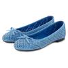 Ballerina LASCANA, Damen, Gr. 44, blau (königsblau), Obermaterial: 100% Lederimitat. Futter: 100% Lederimitat. Decksohle: 100% Lederimitat. Laufsohle: 100% Synthetik, unifarben, modisch, Schuhe, Freizeitschuh, Slipper, Halbschuh mit kleinen Cut-Outs...
