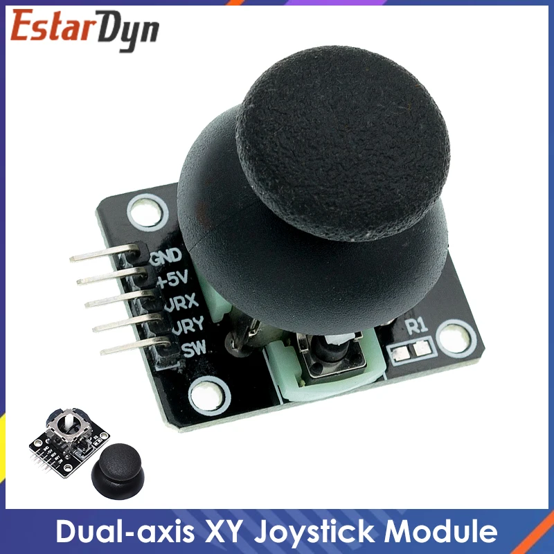 Für Arduino zweiachsige xy Joystick-Modul höhere Qualität ps2 Joystick Steuer hebel Sensor KY-023 bewertet 4,9/5