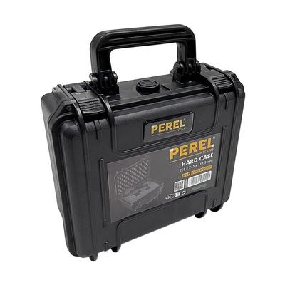 Perel Robuster Hardcase-Koffer mit Rasterschaum und Noppenschaum, wasserdicht IP67, sichere Image