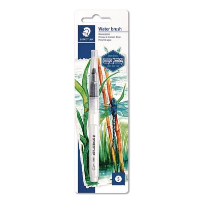 Staedtler Classic Water Brush, Nylon/Polyester Blend, Round (STD949BK1C) Each Staedtler® Paints and Paint Brushes