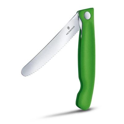 Victorinox Picknickmesser klappbar »Swiss Classic« 11 cm Gemüsemesser grün Image