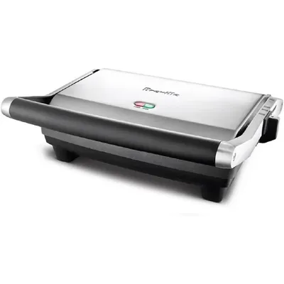 Panini Press, Duo 1500-Watt Nonstick, Brushed Stainless Steel