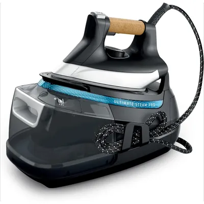 Iron Ultimate Steam Pro Stainless Steel Soleplate Professional Steam Station for Clothes, 1800