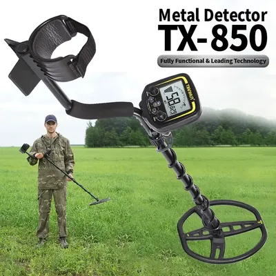 TX-850 Underground Metal Detector Professional Accuracy Scanner Search Finder Gold Detector 2.5m