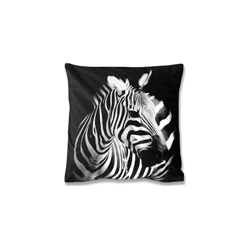 Bestlivings Kissenhülle Fotodruck 40x40 Zebra mit Füllung