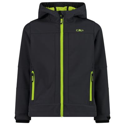 CMP - Boy's Jacket Fix Hood Softshell - Softshelljacke Gr 104 schwarz Image