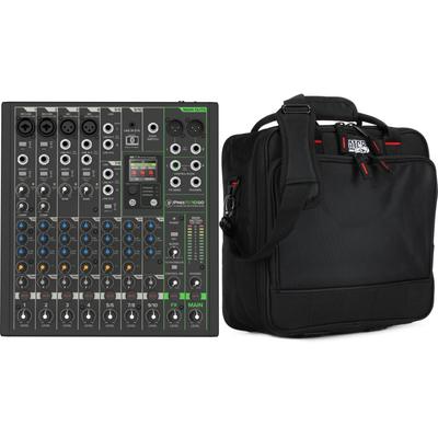 Mackie ProFX10 Go Battery-powered 10-channel Mixer with Bag