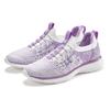 Sneaker LASCANA, Damen, Gr. 41, lila, Obermaterial: 100% Textilmaterial. Futter: 100% Textilmaterial. Decksohle: 100% Textilmaterial. Laufsohle: 100% Synthetik, unifarben mit Farbeinsatz, sportlich, Schuhe Slip-on-Sneaker, Slipper, Halbschuh, bequem...