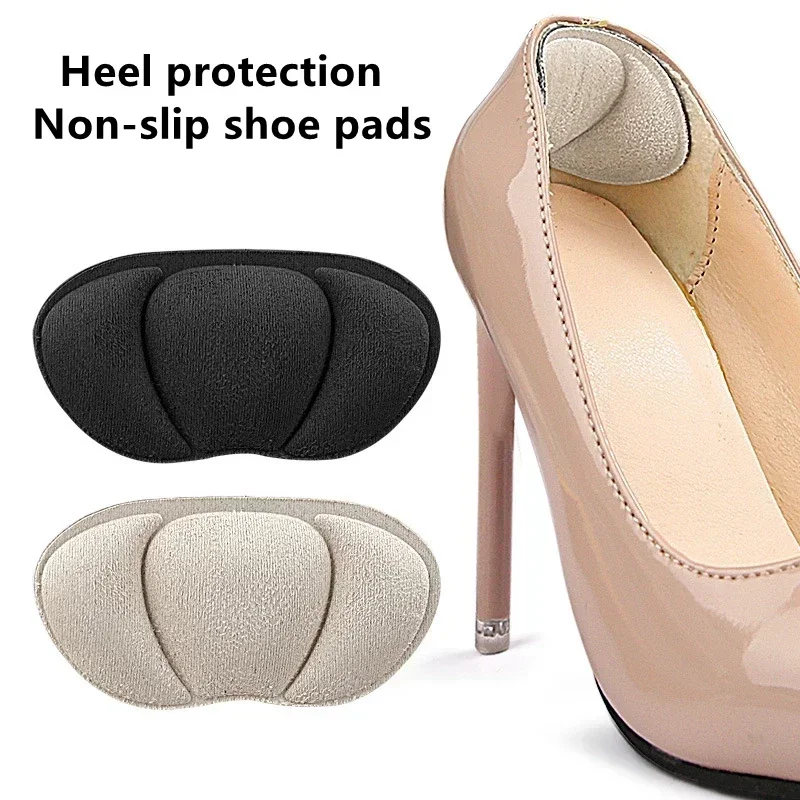 Fersenaufkleber, Fersenschutz, Einlegesohlen für Schuhe, Rückenlehnen, Größe anpassen, selbstklebende, rutschfeste Schuhpolster, Schmerzlinderung, Fußpflege-Einlagen, Neu