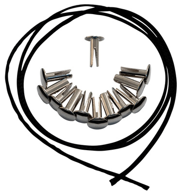 Black Swamp Percussion Nickel Plated Rivets, Cord
