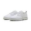 Golfschuh PUMA "Avant 2 Golfschuhe Damen", Gr. 39, weiß ash gray feather, Obermaterial: Textil, Synthetik, Kuhleder; Futter: Textil, Synthetik; Innensohle: Textil; Laufsohle: Gummi, Schuhe