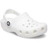 Clog CROCS "Classic Clog K", Kinder, Gr. 27, weiß, Croslite, unifarben, sportlich, Schuhe, Hausschuh, Schlappen, Sandale mit Fersenriemen