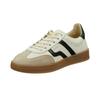 Sneaker GANT "Cuzima", Damen, Gr. 40, beige (beige kombiniert), Leder, Veloursleder, kontrastfarbene Details, casual, Schuhe Retrosneaker, im Vintage-Look