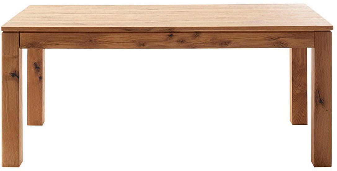 Esstisch MCA FURNITURE "ETNA 4-Fuß Tisch", braun (wildeiche geölt, wildeiche geölt, wildeiche geölt), B:200cm H:77cm T:100cm, Ast-/Balkeneiche in Wildeiche geölt, Holz, Massivholz;Massivholz durchgehend Lamelle, Tische, Massivholz,durchgehende...