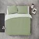 Bestlivings Bettwäsche-Set (155x220cm) Side Way Jade/White