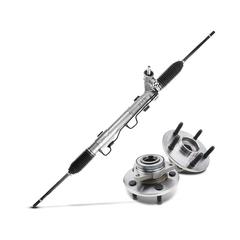2006-2008 Dodge Ram 1500 Front Steering Rack and Wheel Hub Kit - Autopart Premium