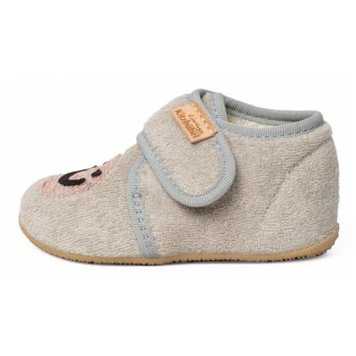 Living Kitzbühel - Kid's Babyklett Sandy Smiley - Hüttenschuhe 26 | EU 26 grau Image