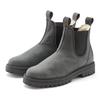 Stiefelette ELBSAND, Damen, Gr. 36, grau (anthrazit), Obermaterial: 100% Rindsleder. Futter: 50% Polyacryl, 50% Polyester. Decksohle: 100% Textilmaterial. Laufsohle: 100% Synthetik, unifarben, modisch, Schuhe, aus Leder im klassischen Chelsea-Look,...