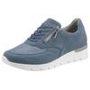 Schnürschuh WALDLÄUFER "K-RAMONA-Soft", Damen, Gr. 3,5 (36), blau (jeansblau), Nubukleder, Textil, sportlich, Schuhe, Freizeitschuh, Halbschuh mit Orthotritt-Ausrüstung, K-Weite