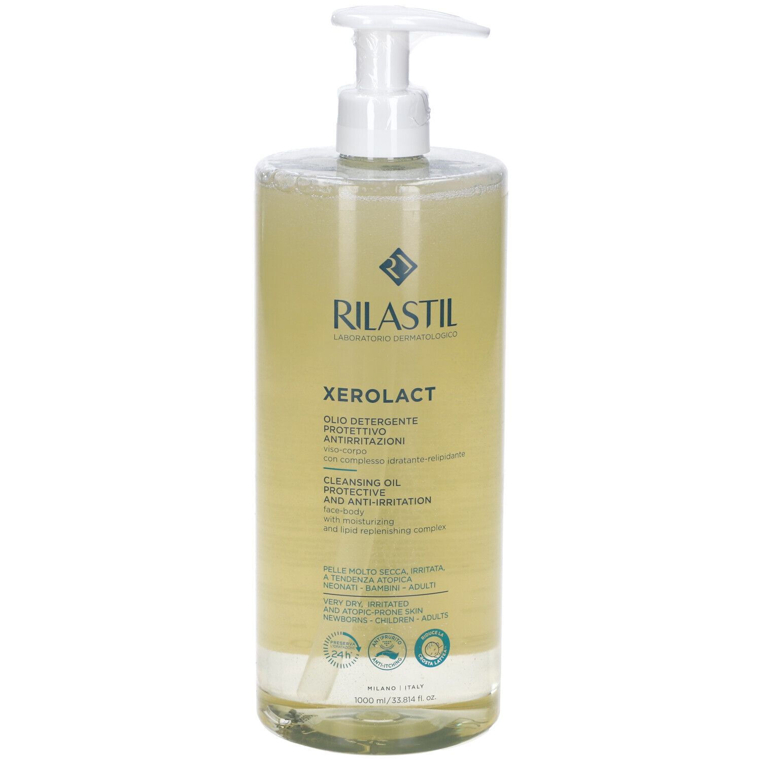RILASTIL® Xerolact Olio Detergente 1000 ml