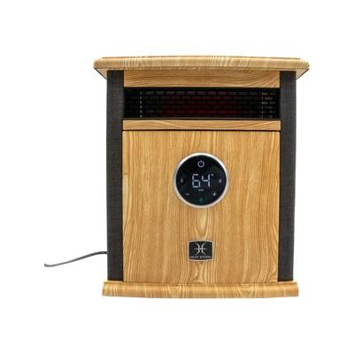 Heat Storm Logan Deluxe 1500-Watt Infrared Electric Portable Space Heater, Black