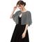 Chiffon-Cape, weiche Umhänge, Schals und Tücher für Abendkleider, Hochzeitsumhang, Schal-Accessoires für Frauen im Stil der 1920er Jahre, Flapper-Überzug