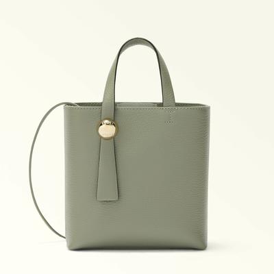 Leather Shoulder Bag, Sfera Vertical