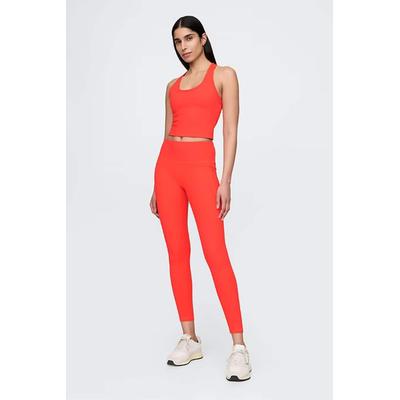 Gap Womens Orange High Waisted Power Full Length Leggings - Orange