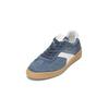 Sneaker MARC O'POLO "aus edlem Rindleder", Herren, Gr. 41, storm, weiß, Obermaterial: 100% Leder (Rind), unifarben, casual, Schuhe