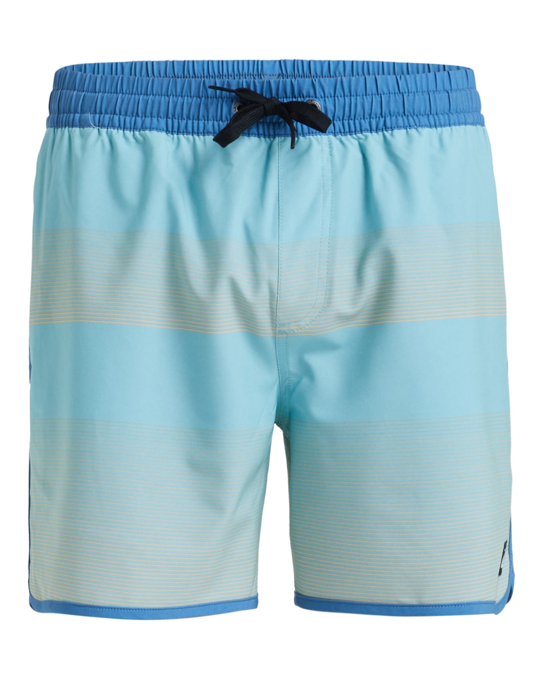 Boardshorts QUIKSILVER "Surfsilk Scallop 16", Herren, Gr. XS, aquifer tijuana, 92% Polyester, 8% Elasthan, Hosen Image