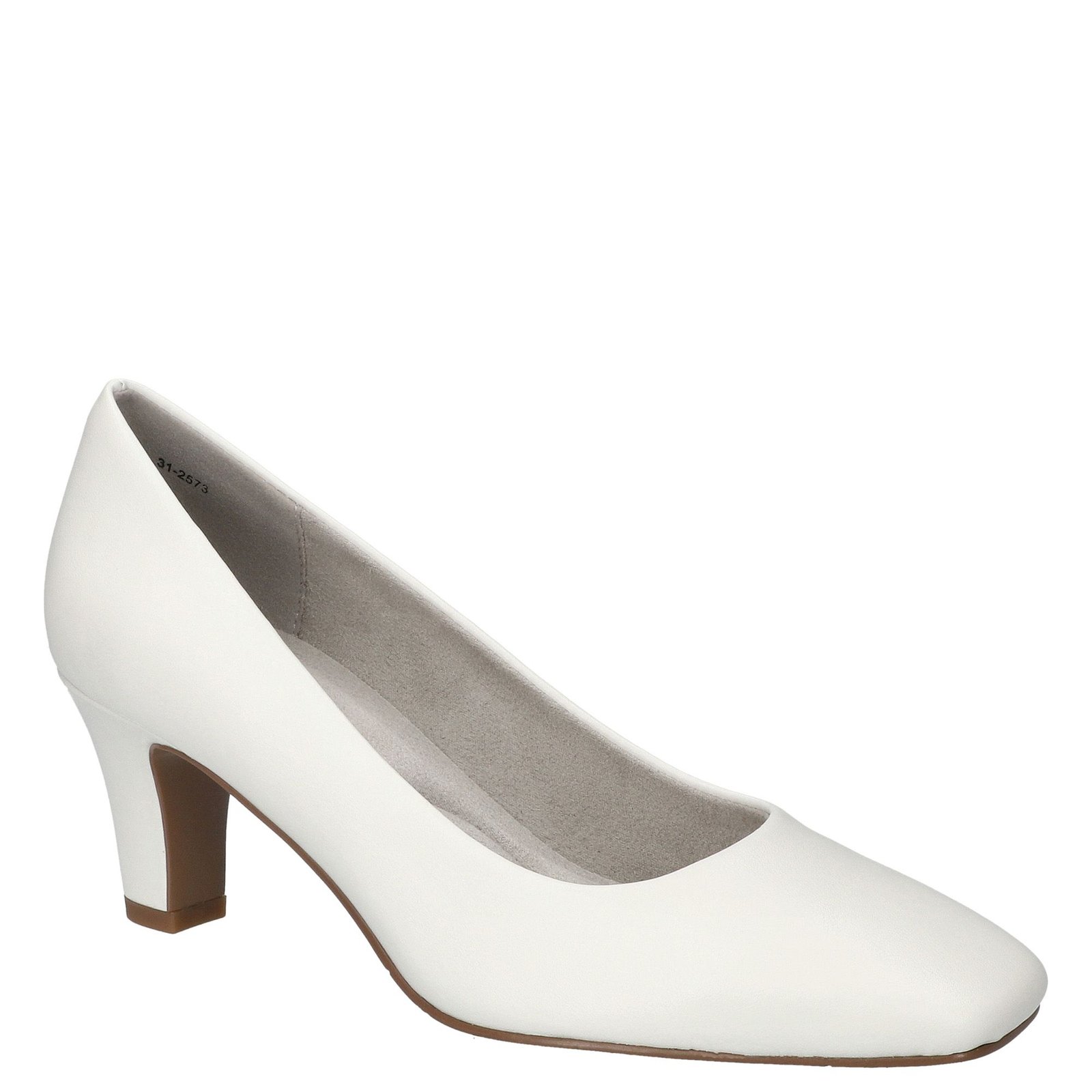 Easy Street Poet - Womens 6 White Pump W