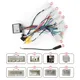 Per Toyota Corolla/Camry/RAV4 Highlander Con Canbus Per Toyota Cablaggio alto Adattatore cavo di alimentazione cablaggio Android a 16 pin