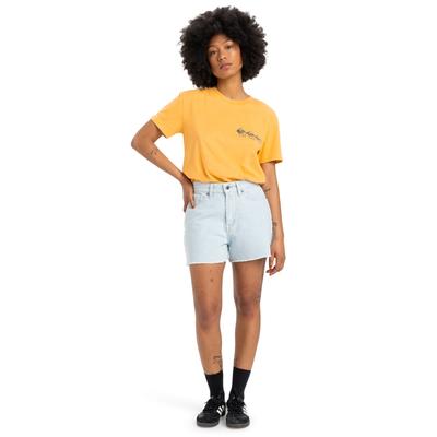 Jeansshorts QUIKSILVER "Denim", Damen, Gr. 26(XS), blau (ice flow), 100% Baumwolle, Jeans Image