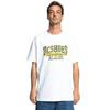 T-Shirt DC SHOES "Tailgate", Herren, Gr. S, weiß, 75% Baumwolle, 25% Baumwolle, Kurzarm, Shirts