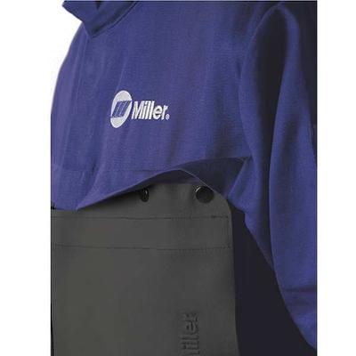 MILLER ELECTRIC 231125 Combo Bib/Apron,L 19 In,W 9 In