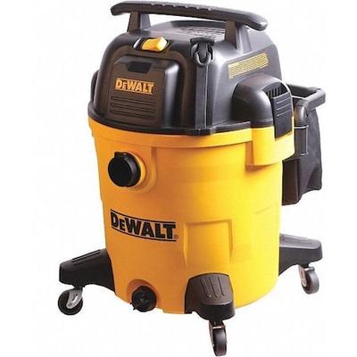 DEWALT DXV12P Wet/Dry Vacuum,12 gal.,5.5 HP,Poly, Disposable, 105 cfm, 5-1/2 HP