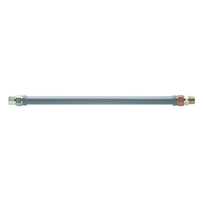 DORMONT 61-6162-18 Gas Connector,Hose 1-1/4" dia.,Gray