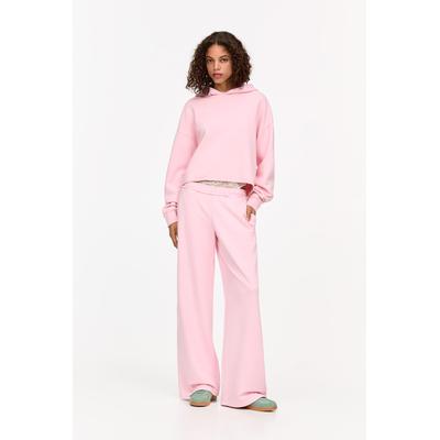 Tracksuit Bottoms With Frayed Waistband