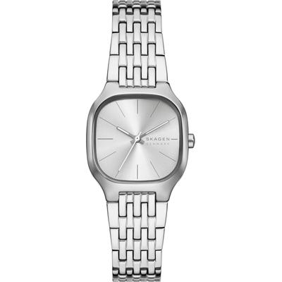 Quarzuhr SKAGEN "MELLEM LILLE", edelstahlfarben, Armbanduhren, Damen, Armbanduhr, Damenuhr, Edelstahlarmband, analog Image