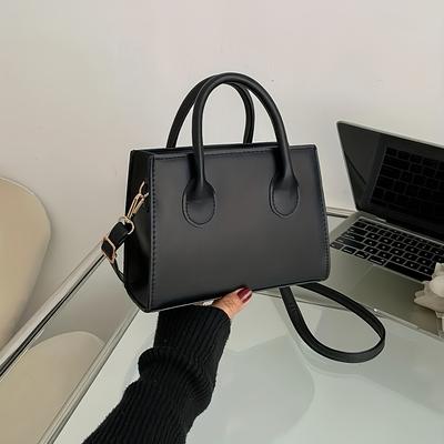 TEMU Elegant Women' Handbag - Chic Mini Crossbody & Shoulder Bag In , Durable Pu Material, Non-washable - Everyday Use Image