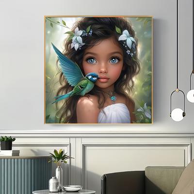 TEMU 1pc 5d Diamond Painting Kit - Diamond Art Theme, Diy For Beginners And , And Pattern Image