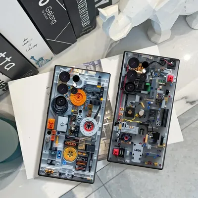 Creative Mechanical Circuit Pattern Phone Case For Samsung Galaxy S24 23 21 S25 Ultra S24 22Plus A15